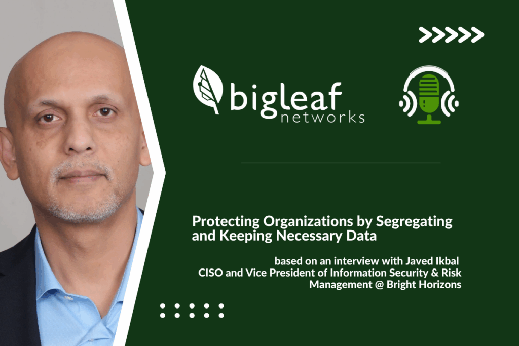 Javed Ikbal on secure data governance for cybersecurity