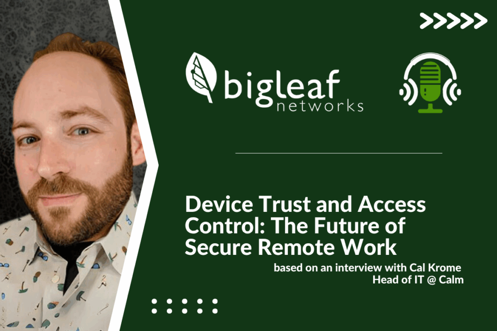 Cal Krome, Head of IT at Calm, secure remote IT access, Episode 15