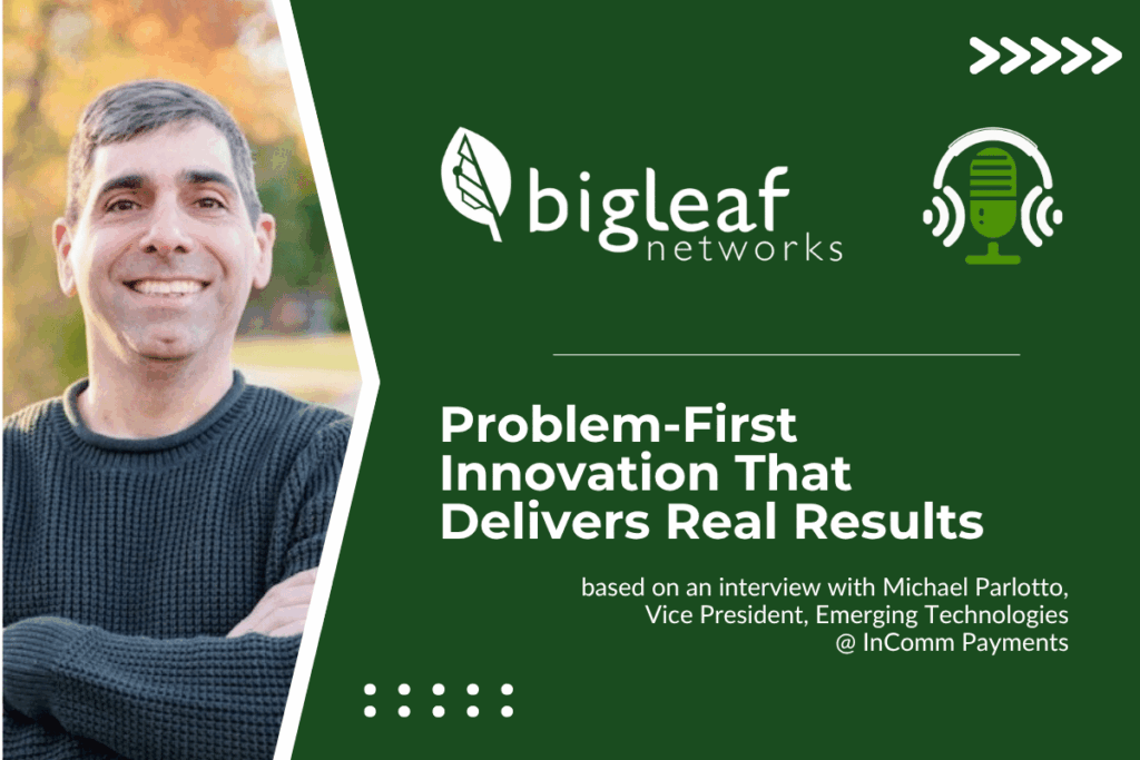 Michael Parlotto on innovation centers and AI results