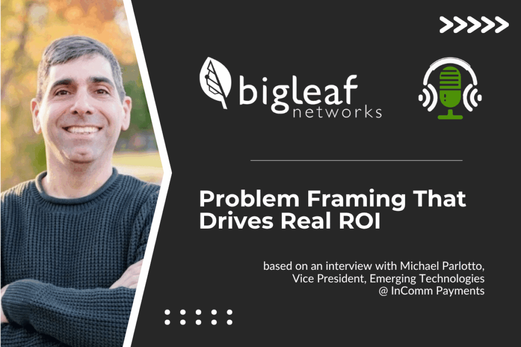 Michael Parlotto discussing AI on resilient networks