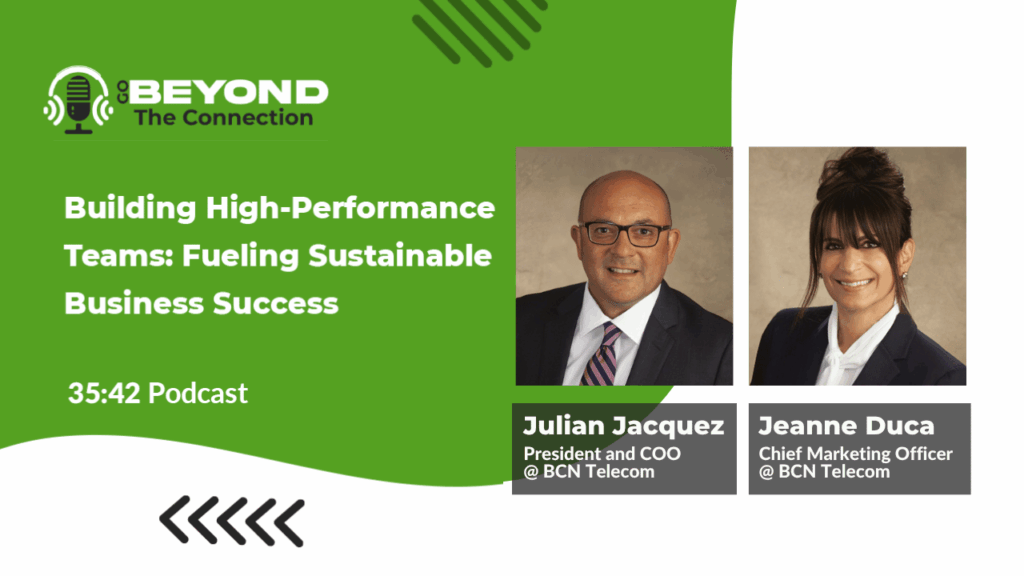 YouTube thumbnail for Building High-Performance Teams with BCN Telecom leaders