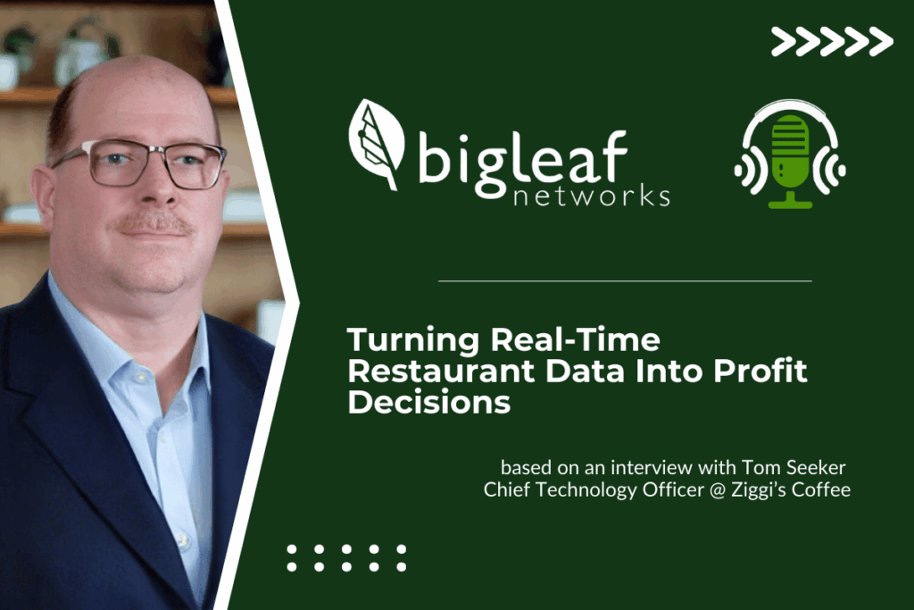 Blog header image illustrating real-time restaurant data and decision-making insights discussed by Tom Seeker